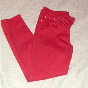Women’s Hot Pink Skinny Jeans
